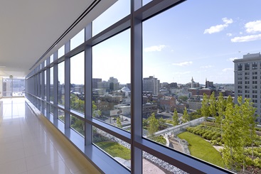 Views of Baltimore in Bright Hallway Areas